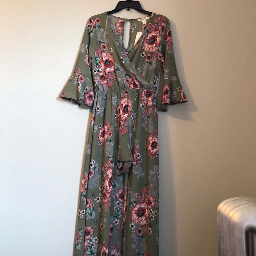 Romper with attached Skirt